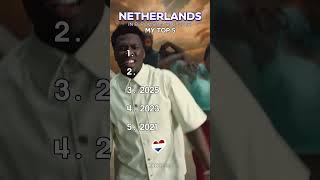  Netherlands at Eurovision (2021–2025) | My Top 5