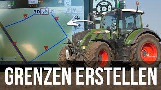 Feldgrenzen aus Spurlinien und Kontursegmenten erstellen | Fendt 724 | Contour Assistant