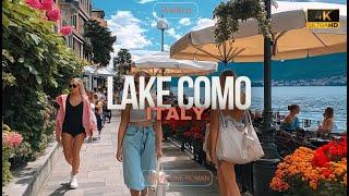 Explore Lake Como in Stunning 4K 60fps  ️  Italy ‍️ Scenic Walk 