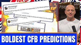 Boldest CFB Predictions Of 2025 - Josh Pate Cut