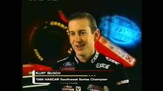 Greg Biffle and Kurt Busch  ESPN 2000 Future Stars of Nascar