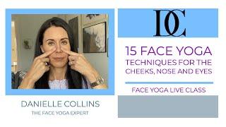 15 Face Yoga Techniques For The Cheeks, Nose And Eyes