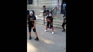 Mimes For The Lord Of Paterson NJ,  LD Dance School Of Paterson NJ at Juneteenth Celebration