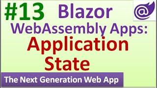 Lec_28: Blazor WebAssembly | Share Application State By Using Cascading Value - #13