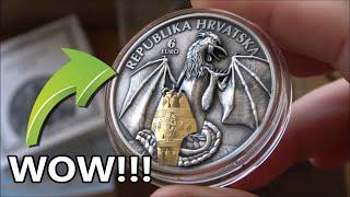 Amazing Croatian Dragon Coin by The Germania Mint AND Germania GOLD!!