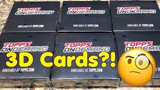 NEW RELEASE!  2021 TOPPS 3D BASEBALL CARDS!