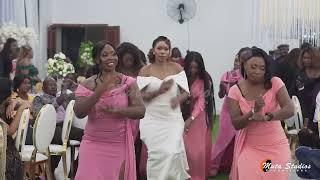 When the bride she’s a whole vibe#wedding #dance #love #africa