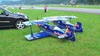 RC Super REDBULL Pitts Synchronously Aerobtic Show flight JWM2013