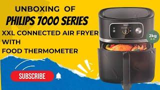 UNBOXING PHILIPS CONNECTED AIRFRYER 7000 SERIES XXL WITH FOOD THERMOMETER HD9880/90 || LIGAYA GRACE