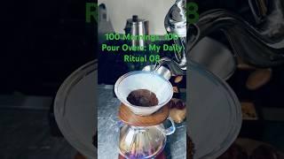 #coffeeritual #PourOverCoffee#CoffeeLovers#SpecialtyCoffee#ThirdWaveCoffee#CoffeeRitual#MorningBrew