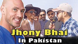 Jhony Bhai In Pakistan | Funny Pasha Show Interview | Jhony Sins Interview |Street Show In Pakistan