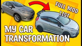 How & Why I Modified My 1.4 Ford Fiesta