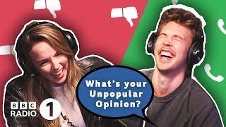 'Ever sniffed your own tongue scraping?' Austin Butler and Jodie Comer play Unpopular Opinion