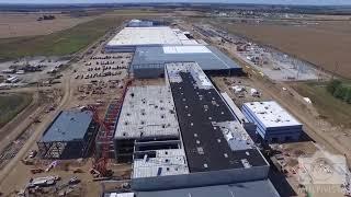 Sofidel Tissue Factory- Circleville, OH New Facility Flyover