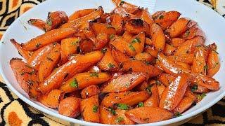 Roasted Carrots with Rosemary and Thyme // Holiday Side Dish ️ Step by Step