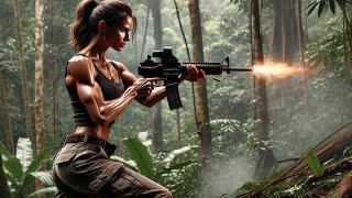 Jessica Lynch Action MOVIE 2025 | JUNGLE WAR | PowerfulAction Movie HD