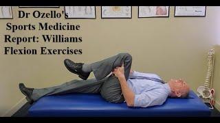 Williams Flexion Exercises for Low Back Pain