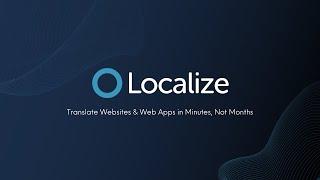 Localize Websites & Web Apps in Minutes, Not Months