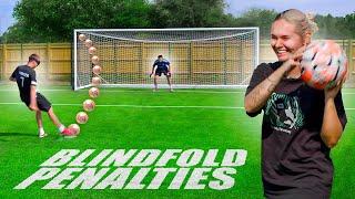 BLINDFOLDED PENALTIES VS TALIA & DANNY AARONS