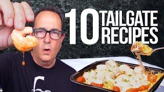 10 ABSOLUTELY NEXT LEVEL TAILGATING RECIPES THAT ANYONE CAN MAKE! | SAM THE COOKING GUY