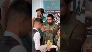 Muhammad Amir and Shaheen Shah Afridi in london