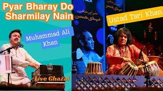 Pyar Bhare Do Sharmeele | Ustad Tari Khan & Muhammad Ali live in Ghazal Style | Mehdi Hassan Khan