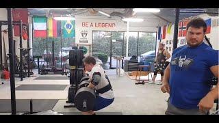 Mattis Bjorheim - Loglift training @TheTrainingHall with Martins Licis