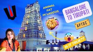 Tirupati Temple Travel Vlog | Tirupati Balaji Darshan | Bangalore to Tirupati APTDC Package Tour