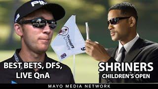 THE 2024 SHRINERS CHILDREN’S OPEN | Ep 115 - POWER BLACK OUT!| Back 9 Bets