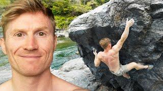 I tried Japan's most famous outdoor bouldering