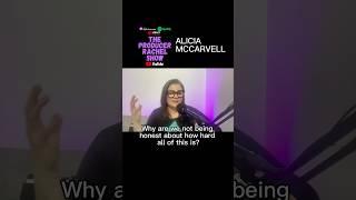 I ask Alicia McCarvell: Why are we not being honest about how hard content creation is?!