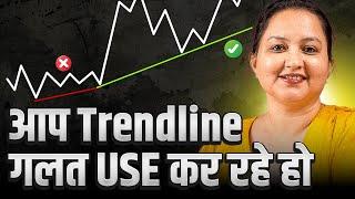 How to trade Trendlines in Point and Figure Charts | Objective Trendline | Mukta Dhamankar