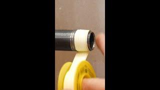 How to apply TEFLON (PTFE) TAPE the Proper Way! (full video in description)