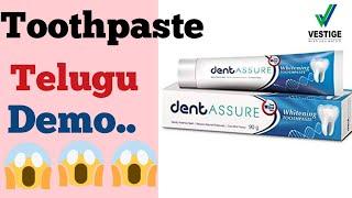 Vestige Products Demo dent assure tothpest.