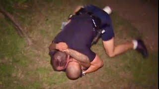 Cops Tv show Fort Worth Texas. Season 12. Suspect fights and injures police. (1999).