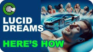 3 x EASY S T E P S "How to Achieve Lucid Dreaming Naturally"  I  NO DRUGS