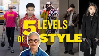 5 Levels of Men’s Style — Mastered via Design Principles