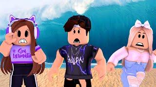 JOGAMOS O FAMOSO JOGO DO TSUNAMI NO ROBLOX! - Roblox