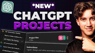 NEW ChatGPT Projects Full Guide! (Amazing Results)