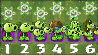 Pvz 2 Challenge - Every PEA & Other Plants Vs Strongest Gargantuar Zombie - Who Will Win?