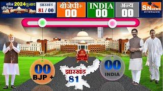 Today Breaking News !  jharkhand assembly election 2024 opinion poll. live election update JMM BJP