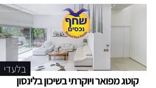 פינגווין צלמים - מצלמים בישראל. צילום סטילס ועריכת סרטון שיווקי לנכס למכירה בשכונת בלנסון