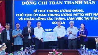 Trung ương Mặt trận Tổ quốc Việt Nam làm việc với tỉnh Sơn La