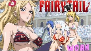 Jenny Challenges Mirajane, Almost Naked Showdown!, FAIRY TAIL!!!! #Anime