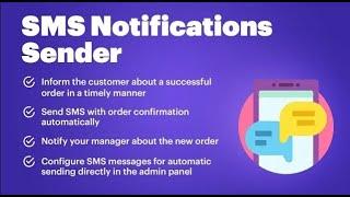 PrestaShop SMS Notifications Sender  (v. 1.6 - 1.7)