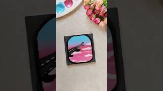 Easy acrylic painting for beginners #beginners #art #painting #canvas #easy #acrylicpainting