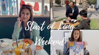 Vlog No. 230 - Start of Long Weekend | OOTDs, Brunch, Grocery Haul | SAHM Life in Kuwait