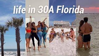 life in 30A | beach days, friends, workouts, dog mom life, workouts, meals, etc.