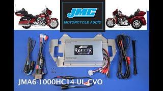 JMC ROKKER 1000XXR Stage6 4-ch Amp kit 2014-2023 Harley Ultra/Tri-Glide CVO