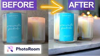 HOW TO USE THE PHOTO ROOM APP FOR PRODUCT PHOTOS | STEP BY STEP